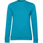 Damen-Sweatshirt ohne Kapuze im Damen-Hawaii-Blau