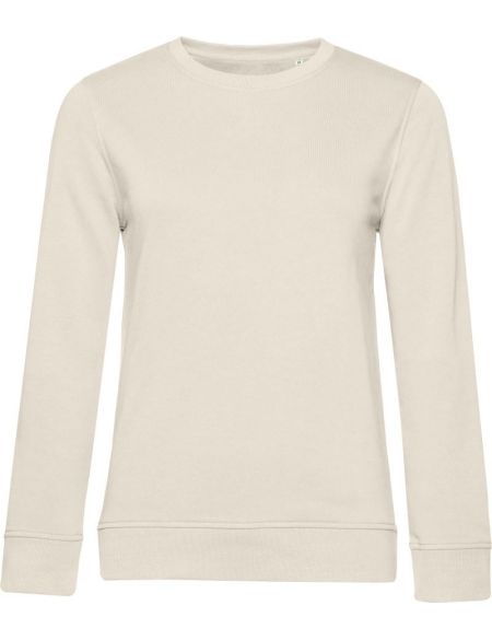 Damen-Sweatshirt ohne Kapuze Inspire Crew Neck Damen Off White