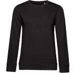 Damen-Sweatshirt ohne Kapuze Inspire Crew Neck Damen schwarz pur