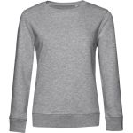 Damen-Sweatshirt ohne Kapuze Inspire Crew Neck Damen grau meliert