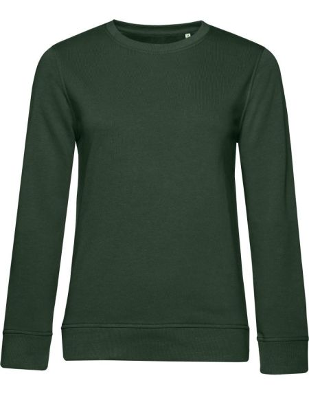 Damen-Sweatshirt ohne Kapuze Inspire Crew Neck Damen Waldgrün