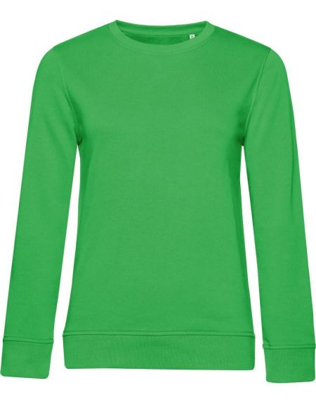 Damen-Sweatshirt ohne Kapuze Inspire Crew Neck Damen apfelgrün