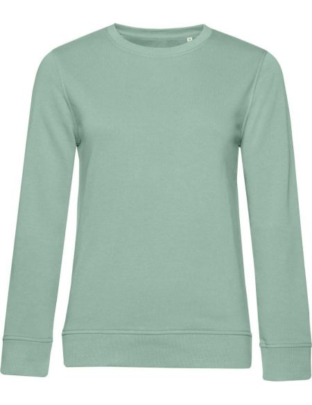 Damen-Sweatshirt ohne Kapuze Inspire Crew Neck Damen Salbei