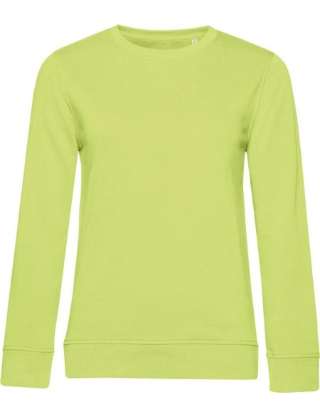 Damen-Sweatshirt ohne Kapuze Inspire Crew Neck Damen Limette