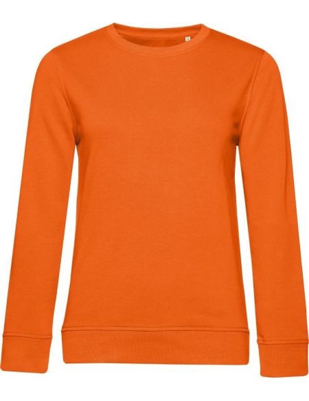 Damen-Sweatshirt ohne Kapuze Inspire Crew Neck Damen reinorange