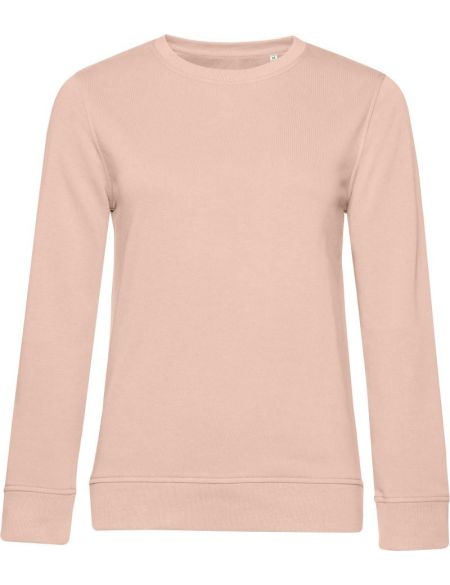 Damen-Sweatshirt ohne Kapuze Inspire Crew Neck Damen Soft Rose