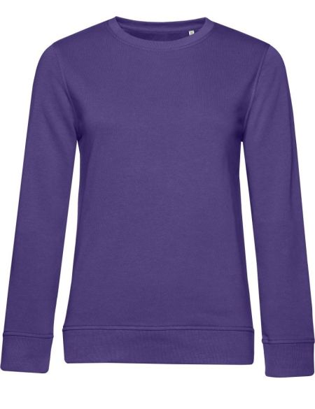 Damen-Sweatshirt ohne Kapuze Inspire Crew Neck Damen strahlendes Lila