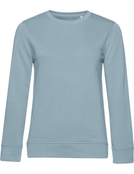 Damen-Sweatshirt ohne Kapuze Inspire Crew Neck Damen blauer Nebel