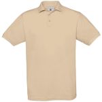 Herren-Poloshirt Piqué Sand