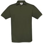Herren-Poloshirt Piqué Khaki