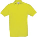 Poloshirt für Herren Piqué Pixel Lime