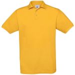 Herren-Poloshirt Piqué gold