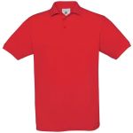Herren-Poloshirt Piqué rot