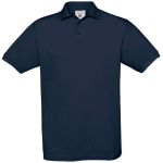 Herren-Poloshirt Piqué Marine