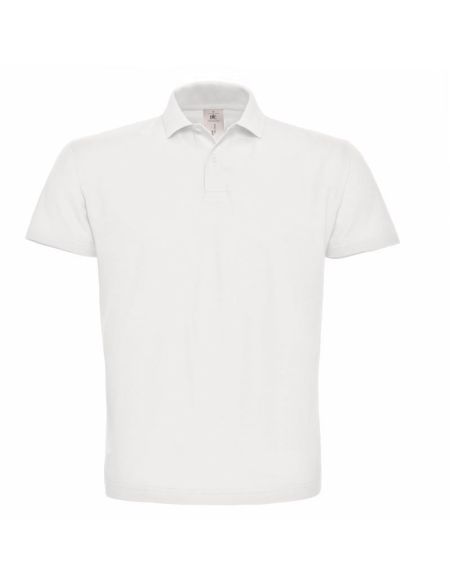Herren-Poloshirt ID.001 weiß