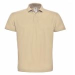 Herren-Poloshirt ID.001 Sand