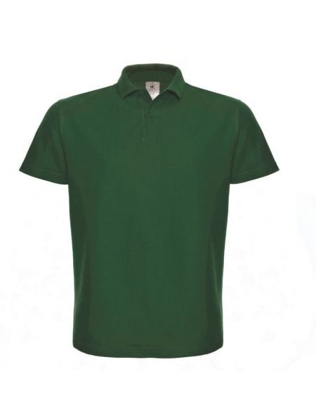 Herren-Poloshirt ID.001 flaschengrün