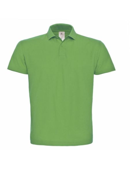 Herren-Poloshirt ID.001 echt grün