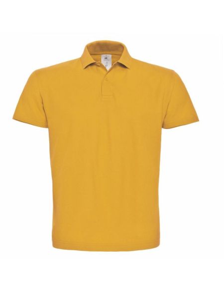 Herren-Poloshirt ID.001 Chili Gold
