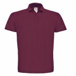 Herren-Poloshirt ID.001 Wein