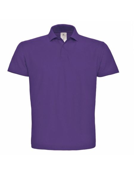 Herren-Poloshirt ID.001 lila