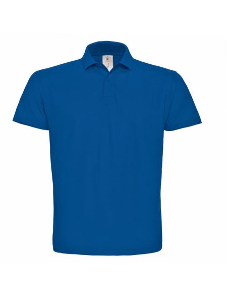 Herren-Poloshirt ID.001 Königsblau