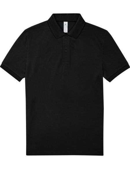 Poloshirt Piqué My Polo 180 schwarz