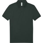 Poloshirt Piqué My Polo 180 dunkler Wald