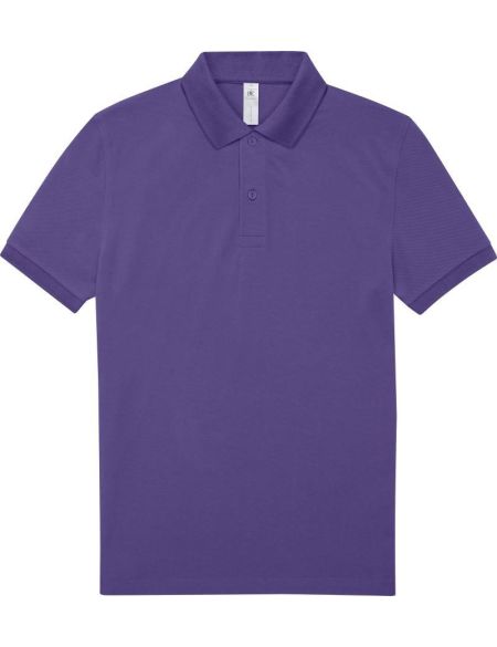Poloshirt Piqué My Polo 180 strahlendes Lila