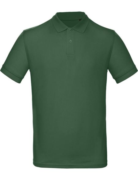 Herren-Poloshirt Piqué aus Bio-Baumwolle Inspire Polo Herren weiß