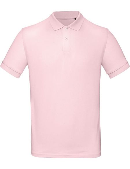 Poloshirt Herren Piqué aus Bio-Baumwolle Inspire Polo orchid pink