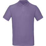 Herren-Piqué-Poloshirt aus Bio-Baumwolle Inspire Polo Millennial Flieder