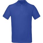 Poloshirt Herren Piqué aus Bio-Baumwolle Inspire Polo Kobaltblau