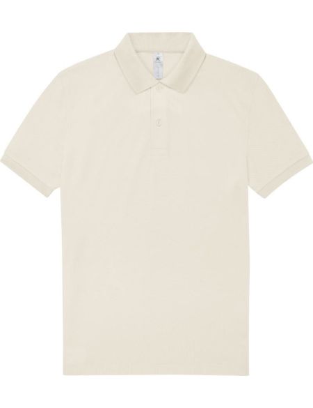 Piqué-Poloshirt aus schwerer Baumwolle My Polo 210 gebrochenes Weiß