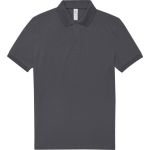 Piqué-Poloshirt aus schwerer Baumwolle My Polo 210 Dunkelgrau