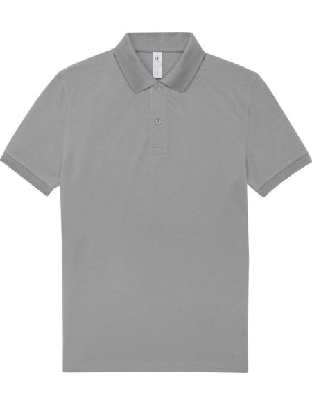 Piqué-Poloshirt aus schwerer Baumwolle My Polo 210 Sportgrau