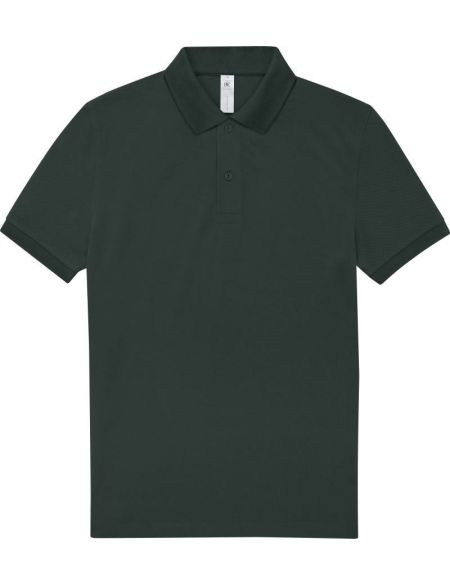 Piqué-Poloshirt aus schwerer Baumwolle My Polo 210 Dark Forest