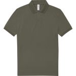 Piqué-Poloshirt aus schwerer Baumwolle My Polo 210 in Tarngrün