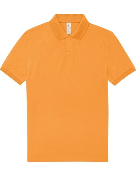 Piqué-Poloshirt aus schwerer Baumwolle My Polo 210 Tahiti-Koralle