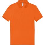 Piqué-Poloshirt aus schwerer Baumwolle My Polo 210 in reinem Orange