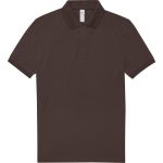 Piqué-Poloshirt aus schwerer Baumwolle My Polo 210 Röstkaffee