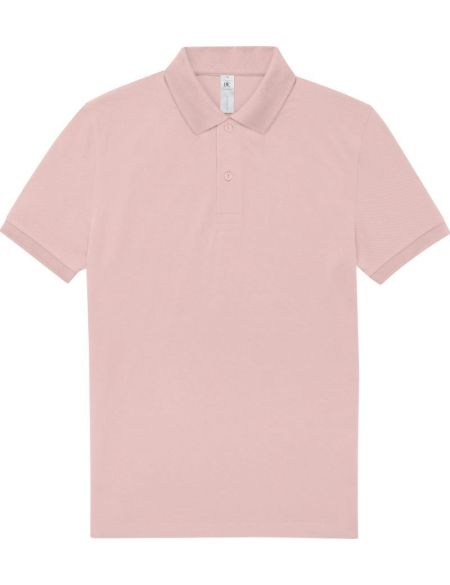 Piqué-Poloshirt aus schwerer Baumwolle My Polo 210 Blush Pink