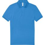 Piqué-Poloshirt aus schwerer Baumwolle My Polo 210 Seeblau