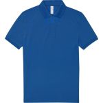 Piqué-Poloshirt aus schwerer Baumwolle My Polo 210 Königsblau