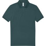 Piqué-Poloshirt aus schwerer Baumwolle My Polo 210 Amalfi-Petrol