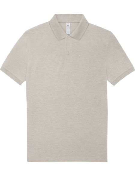 Piqué-Poloshirt aus schwerer Baumwolle My Polo 210 in Heather Grey Fog