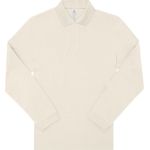 Piqué-Poloshirt mit langen Ärmeln My Polo 180 LSL gebrochenes Weiß