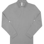 Piqué-Poloshirt mit langen Ärmeln My Polo 180 LSL Sportgrau