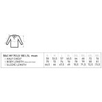 Piqué-Poloshirt mit langen Ärmeln My Polo 180 LSL rot