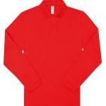 Piqué-Poloshirt mit langen Ärmeln My Polo 180 LSL rot